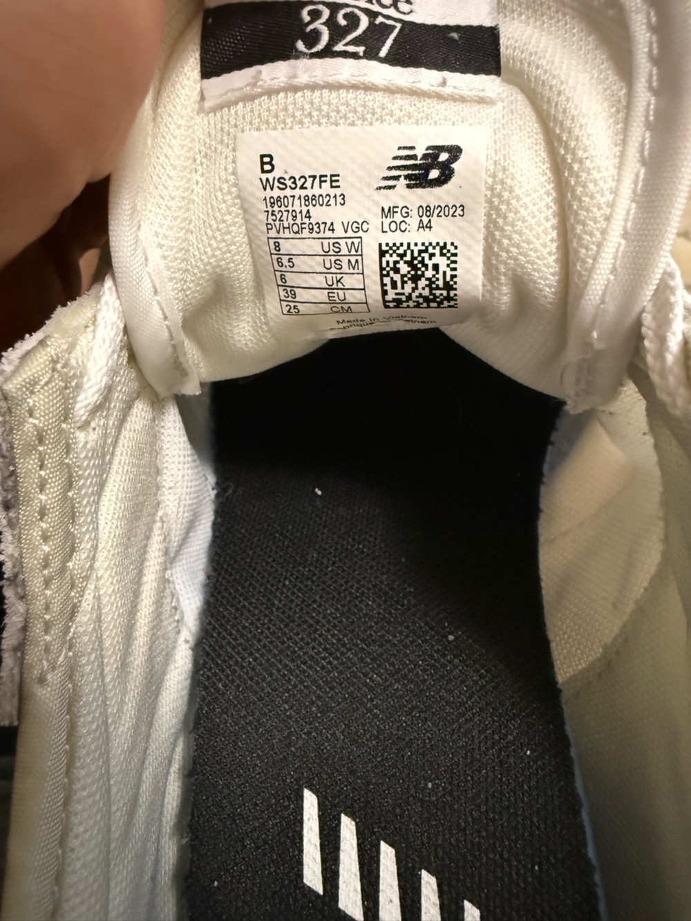 New Balance 327 sea salt and white - Picture 7 of 10